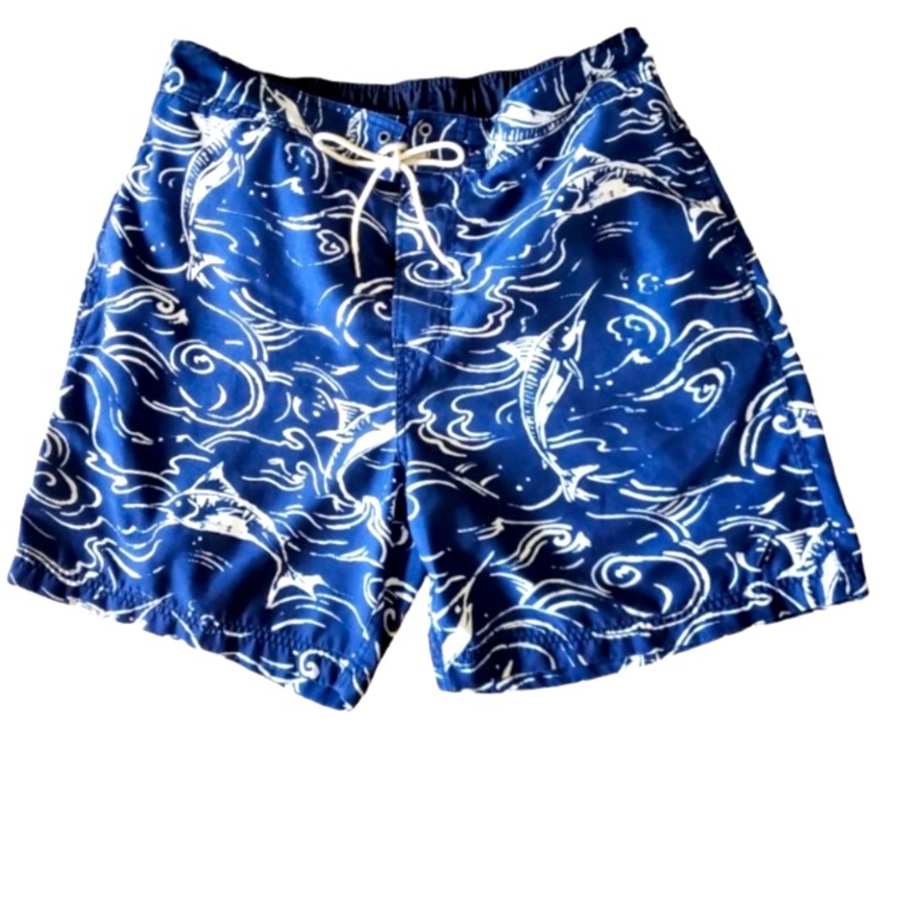 🟢Nautica | Shorts | Clean | worn a few times but never to swim in | Blue/white